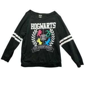 Harry Potter Hogwarts School of Witchcraft Wizardry Sweatshirt Juniors Girls 2XL